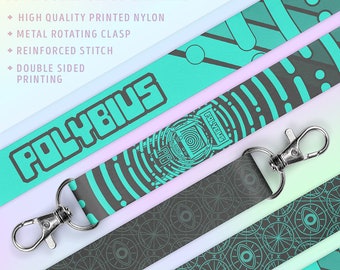 Polybius Arcade Game Lanyard