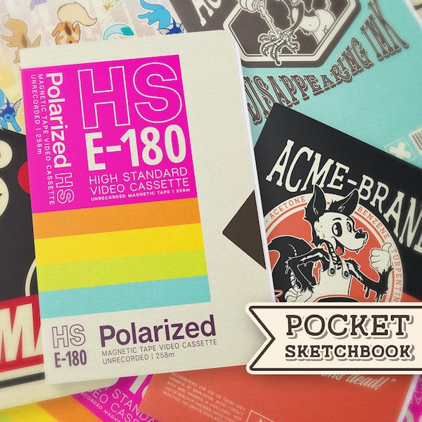 Pocket Sketchbook Etsy