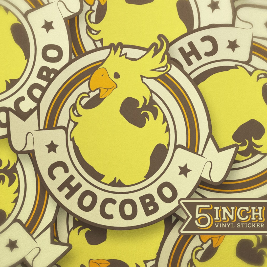 SEC13 Frames Chocobo Logo Black Metal License Plate Frame For Final Fantasy Fans, Front Or Rear