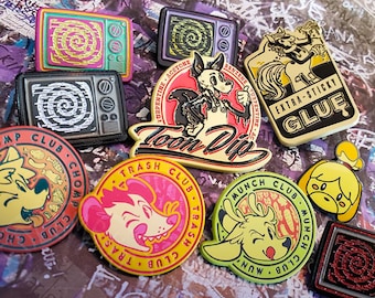 B and C Grade Enamel Pins