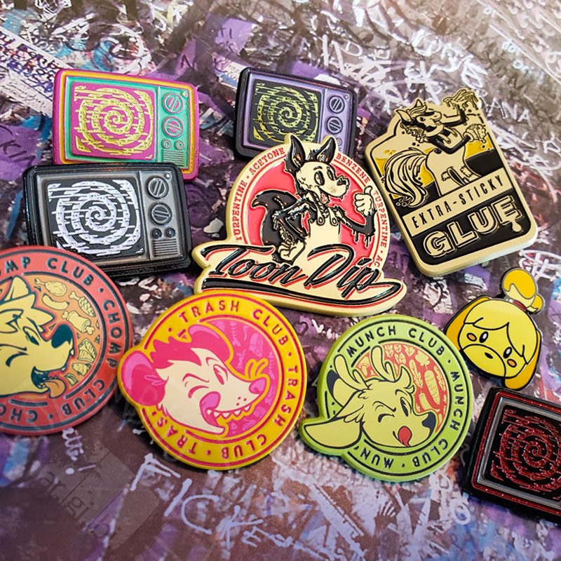 B and C Grade Enamel Pins