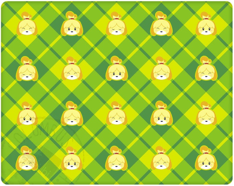 24 Animal Crossing Isabelle Bandana, Headband, Face Covering, Scarf, 100% Polyester image 2