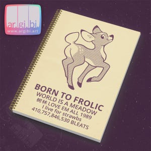 Born To Frolic - Sticker Book