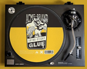 Acme Brand Extra Sticky Glue Record Player Slipmat