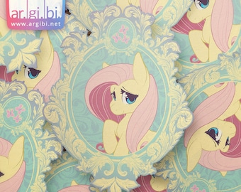 Naklejka winylowa inspirowana MLP Vintage Fluttershy - Naklejki na laptopa - Naklejki na butelkę z wodą - Naklejka na samochód