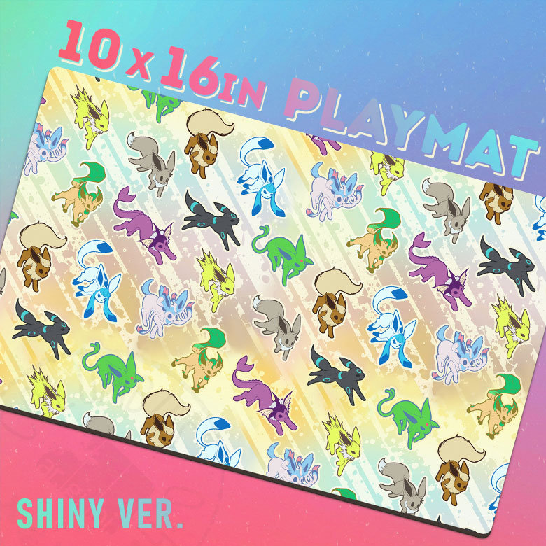 Eeveelutions Mousepad Deskmat Playmat — AR.GI.BI. CREATIVE STUDIO