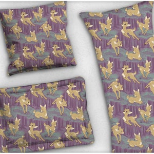 Forest Fawn Pillow Cover (throw pillow, body pillow, bed pillow)