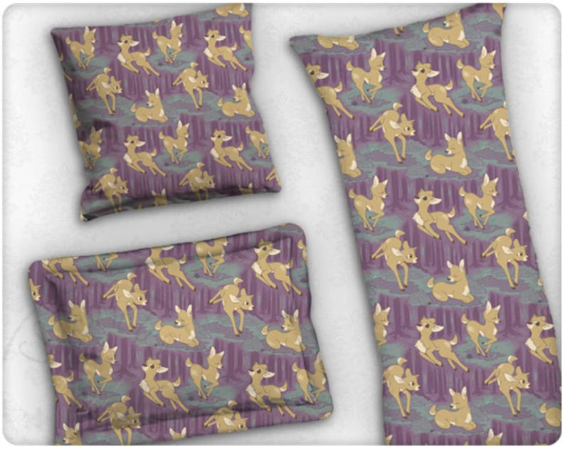 Fawn Pillow Throw Pillow Body Pillow Pillow Sham Etsy