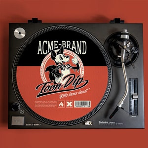 Acme Brand Toon Dip Record Player Slipmat