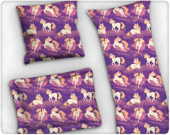 Unicorn Pillow Cover (almohada de tiro, almohada corporal, almohada de cama)