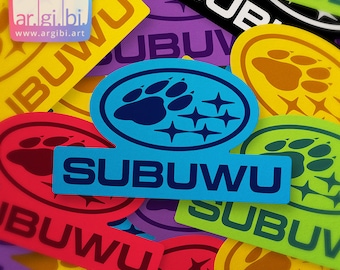 Subuwu Meme - Vinyl Sticker