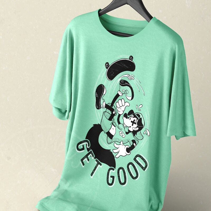 Get Good Screen Printed Graphic Tee S 