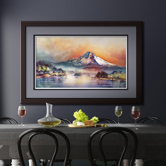 【DISCERNMENT】Water painting standard painting hood DISCERNMENT】Water painting standard painting hood Dusk of