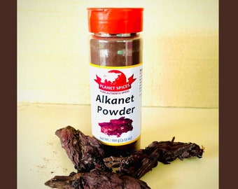 Alkanet Powder - Ground Ratanjot - Red Colouring Spice