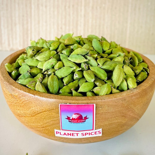 Green Cardamom - Elaichi - Elettaria cardamomum