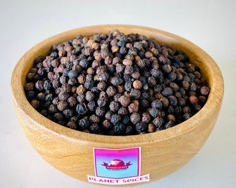 Black Peppercorns - Kali Mirch - Piper Nigrum - Tellicherry Pepper