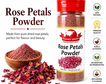 Rosenblütenpulver – Gulab Patti – Aromatisch und reichhaltig