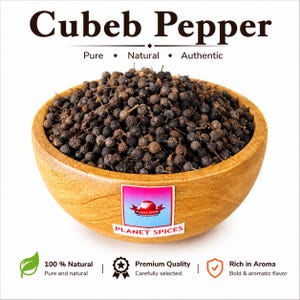 Cubeb Pepper - Kabab Chini - Indian Allspice - Sheetal Chini