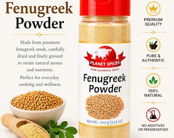 Fenugreek Powder - Methi Dana Powder - Trigonella - Pure and Natural