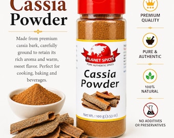 Cassia Powder - Ground Dalchini - Aromatic Spice