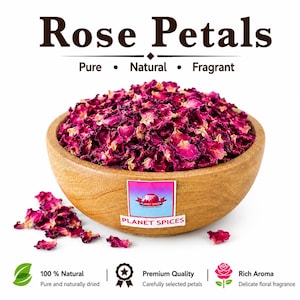 Dried Rose Petals - Gulab Patti - Biryani Spices
