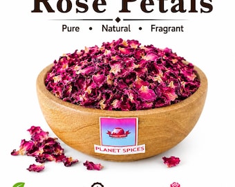 Dried Rose Petals - Gulab Patti - Biryani Spices
