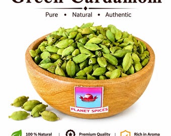 Green Cardamom - Elaichi - Elettaria cardamomum