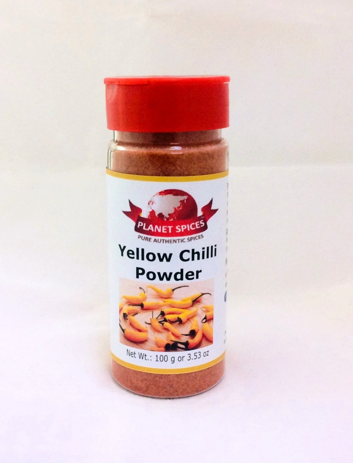 Organic YELLOW CHILLI POWDER Ground Yellow Chilli Pilli Etsy