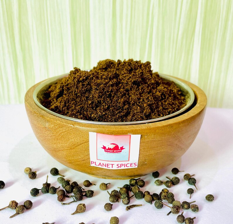 Kubebenpfefferpulver – gemahlener Piment – Kabab Chini Bild 2