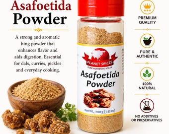 Asafoetida-Pulver – Hing-Pulver – Stark und rein
