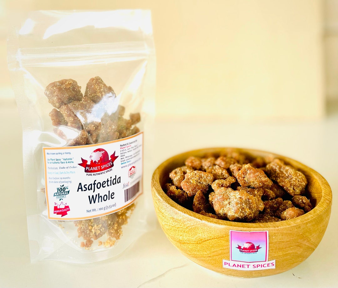 Pure ASAFOETIDA WHOLE Hing Spice Gum Asafoetida Etsy