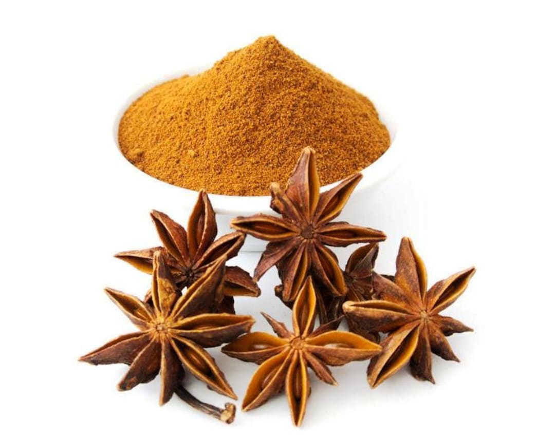 Star Anise Powder Ground Star Anise Five Star Spice Etsy