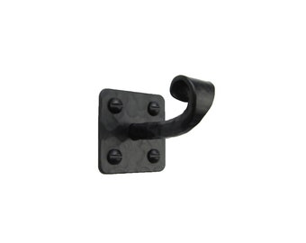 Rustic Farmhouse Small Wrought Iron Hook BHH9