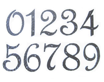 fancy numbers etsy