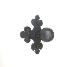 HK20 spanish club cross wrought iron cabinet knob hardware