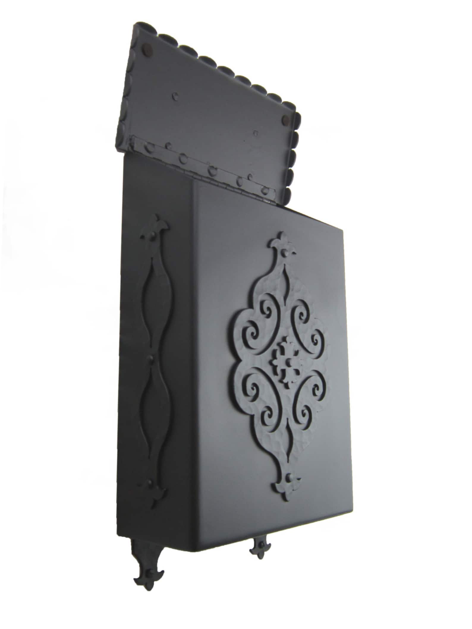 Spanish Revival Wrought Iron Mailbox Etsy