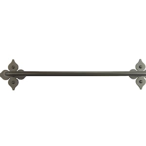 Classic Spanish Spade Smooth Iron Towel Bar SBHTB4