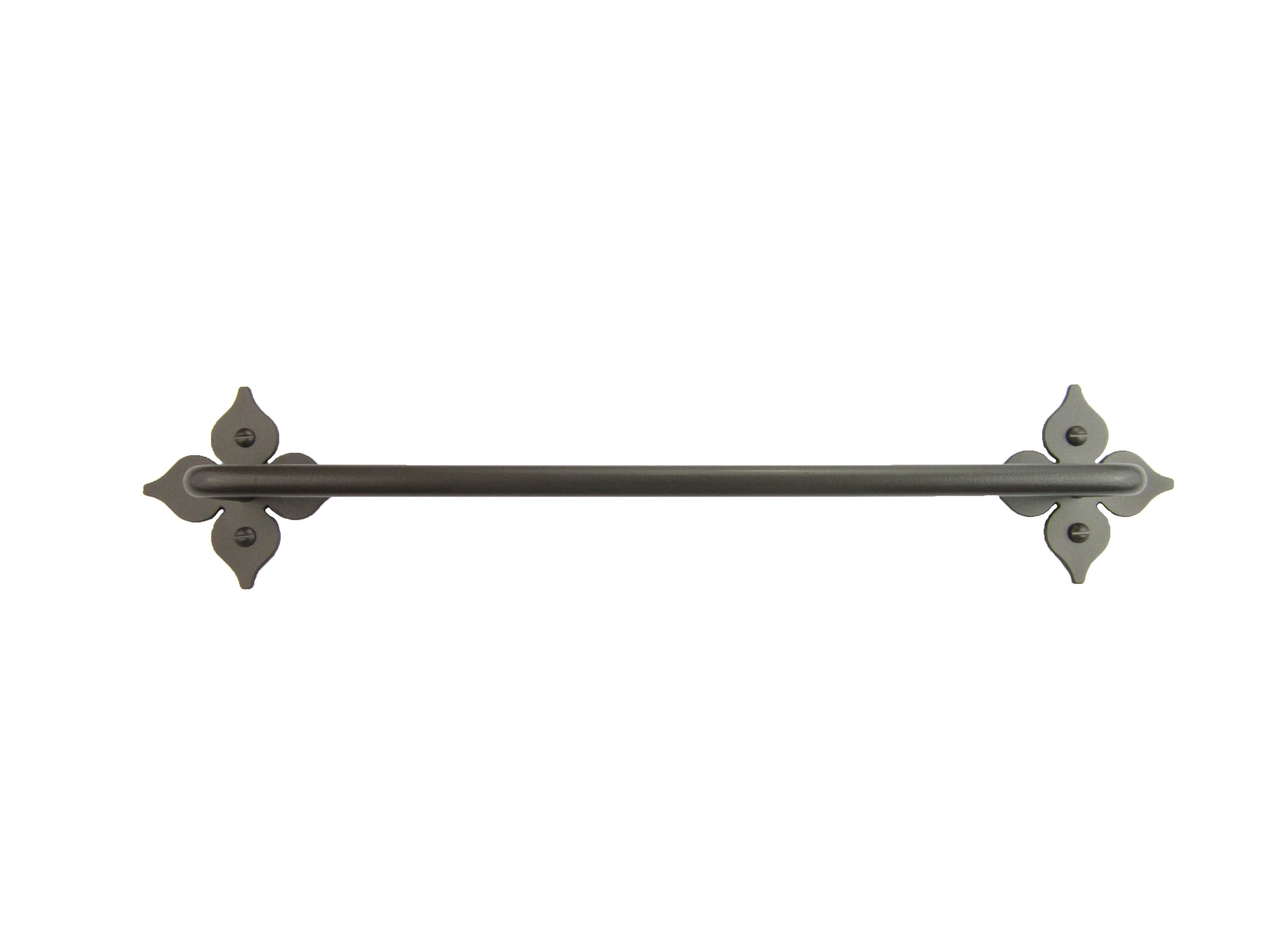 Classic Spanish Spade Smooth Iron Towel Bar SBHTB4 Etsy