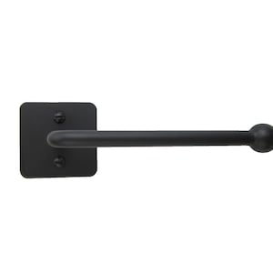 Classic Farmhouse Iron Toilet Paper Holder SBHTP11 Black