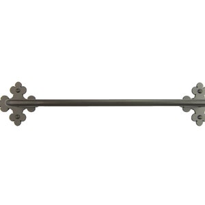 Classic Spanish Club Smooth Iron Towel Bar SBHTB2