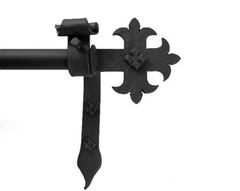 Spanish Cross Curtain Rod Window Package (round) CRP8R