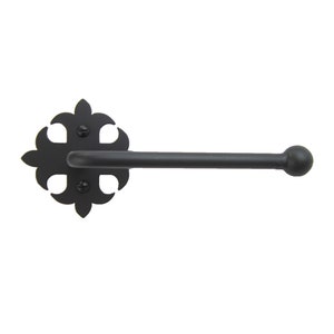 Classic Fleur De Lis Iron Toilet Paper Holder SBHTP1
