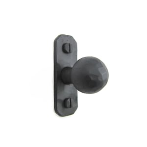 HK9 Simple Hammered Wrought Iron Cabinet Knob