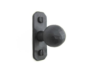 HK9 Simple Hammered Wrought Iron Cabinet Knob