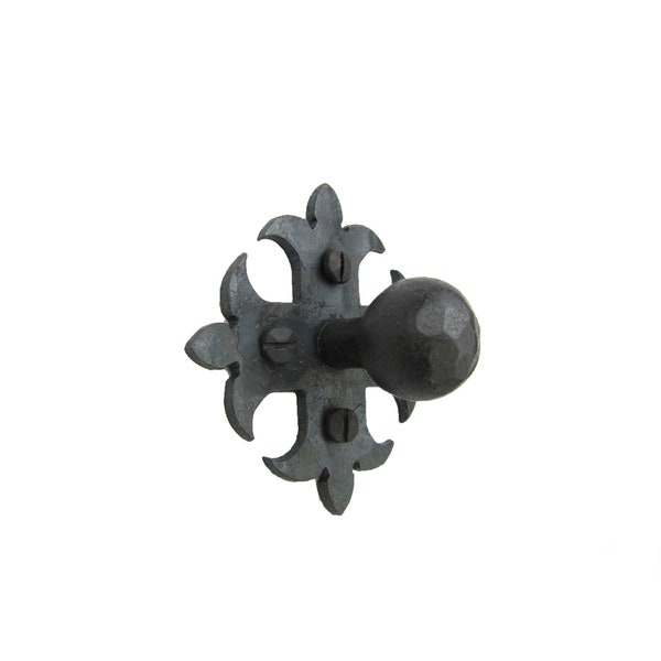 HK1 spanish revival hardware iron cabinet knob pull