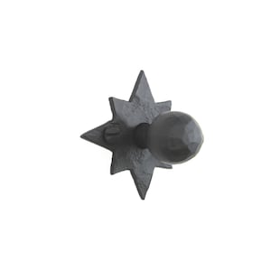 HK5 Rustic Star iron cabinet knob pull HK5