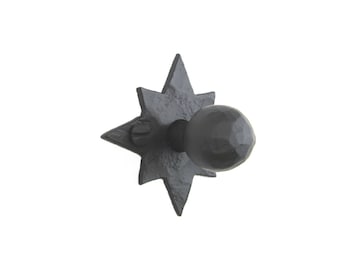 HK5 Rustic Star iron cabinet knob pull HK5