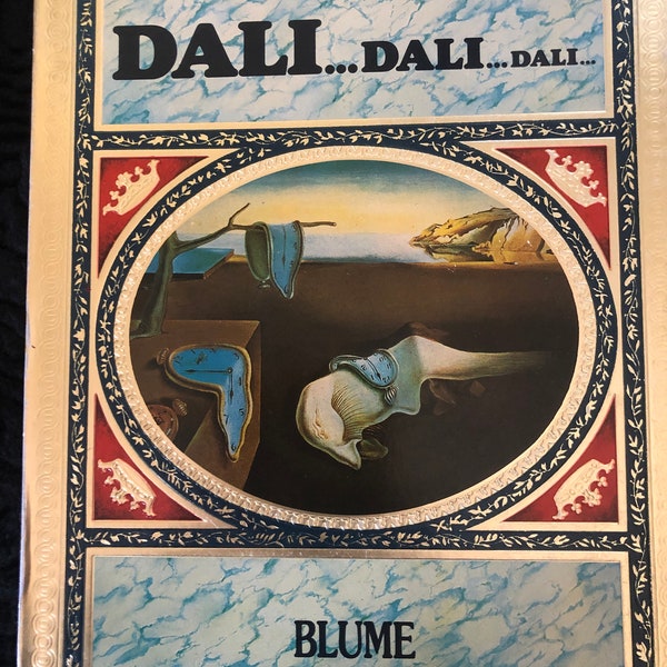 1st Edition "Dali Dali Dali" in Catalan, the artist's native tongue, 1985, Max Gerard editor