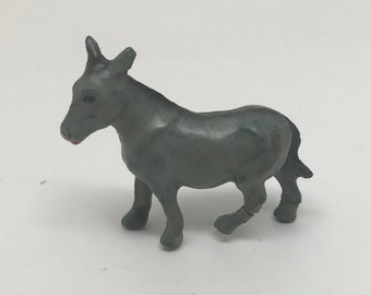 Vintage Nativity Donkey Figurine, Putz, Nativity, Crèche, Composition, Japan, 1950's