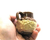 Miniature Pottery, Antique, Doulton Lambeth, Salt Glaze, Stoneware, Jug, Pitcher, English, 1800 39 s